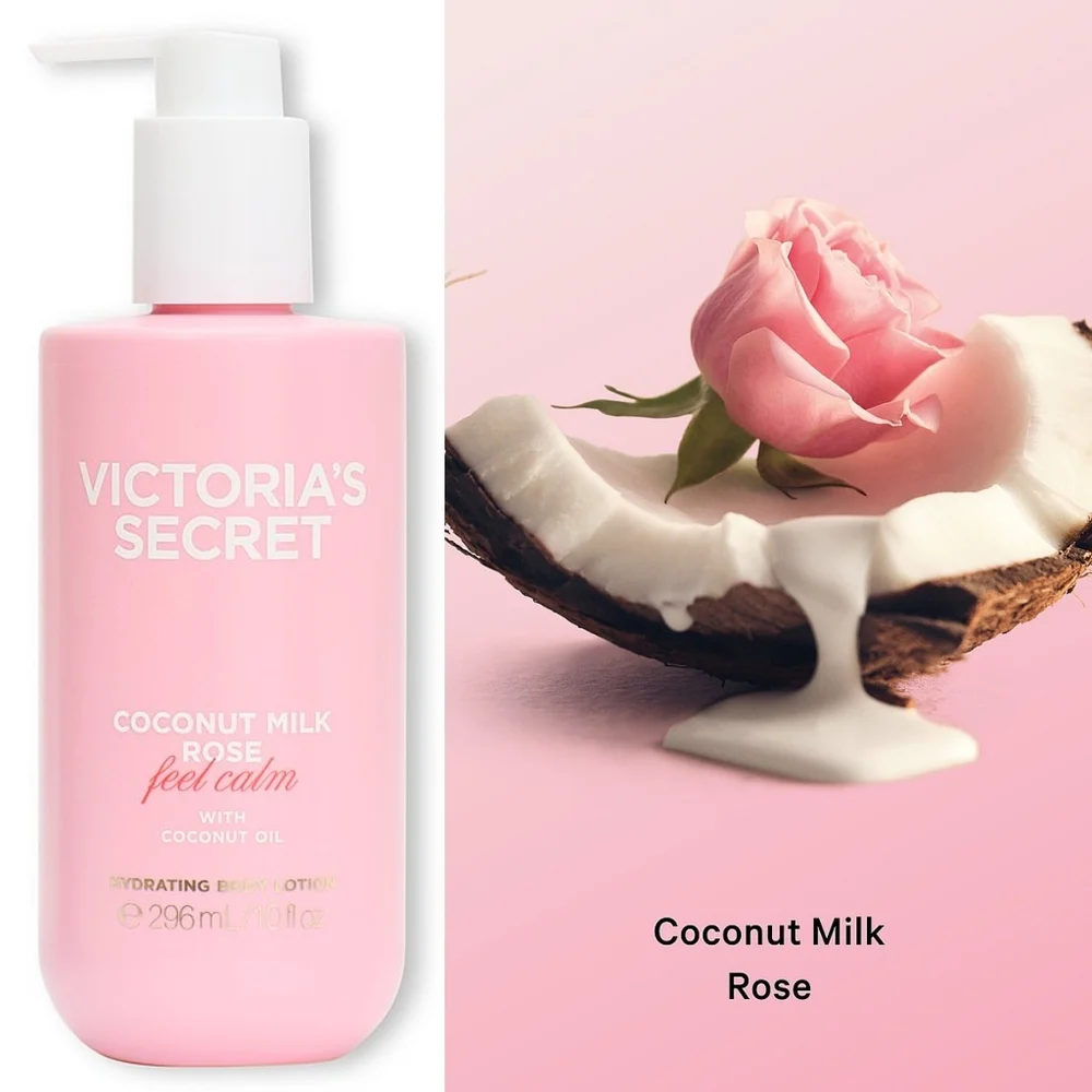 Victoria's Secret Coconut Milk Rose Hydrating Body Lotion 10oz NEW